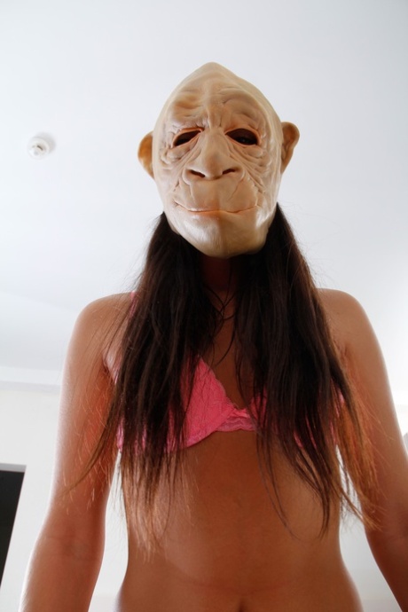 Teenage honey Carry Cherry throats a dick before taking it in her butthole